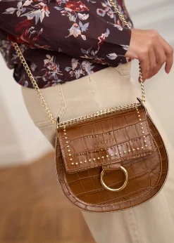 Best Motus Boutique Sac Elea CrocoCamel-SacElea