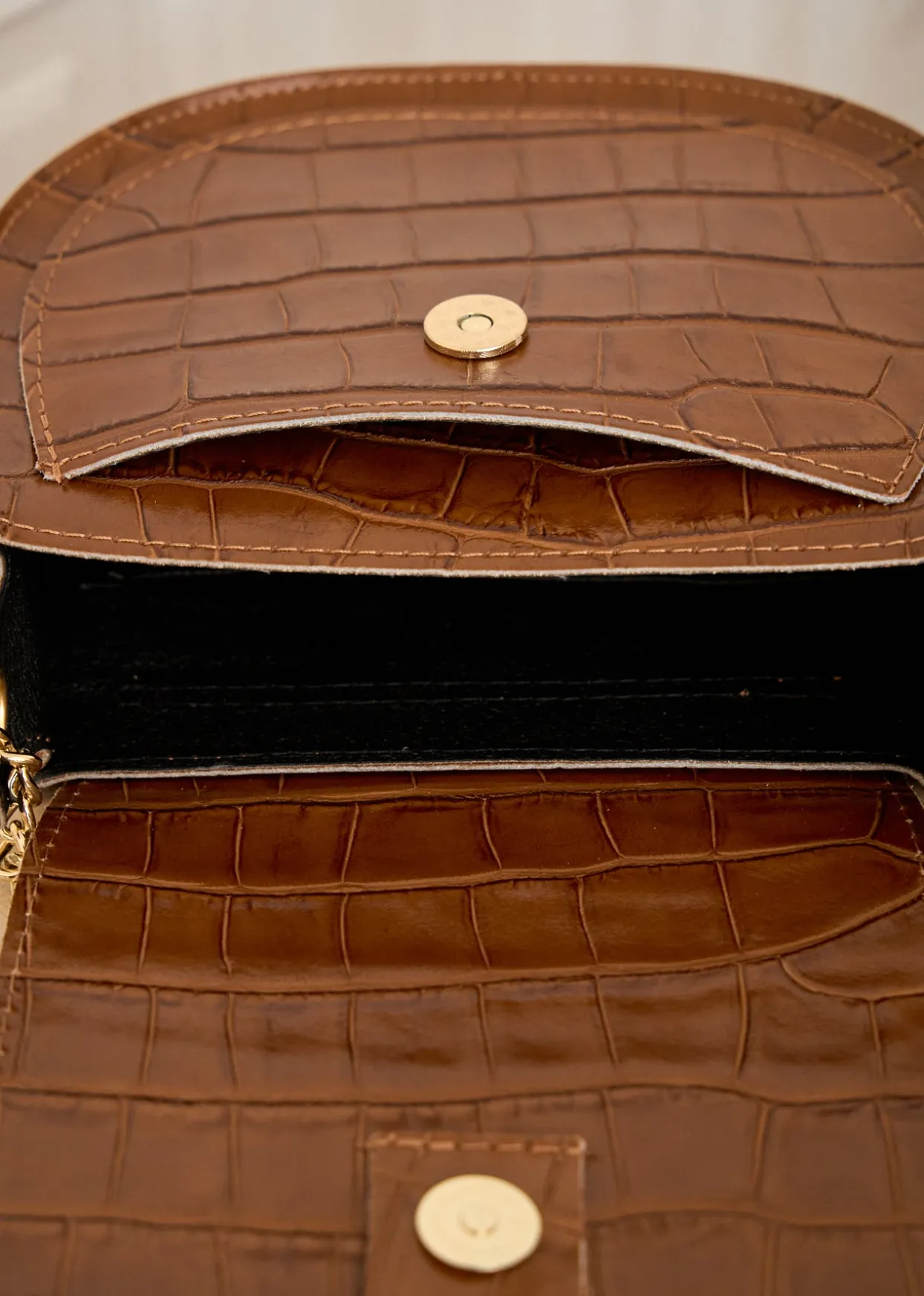Best Motus Boutique Sac Elea CrocoCamel-SacElea