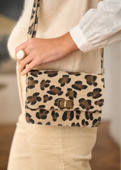 Clearance Motus Boutique Sac Thelma AnimalTaupe-SacThelma