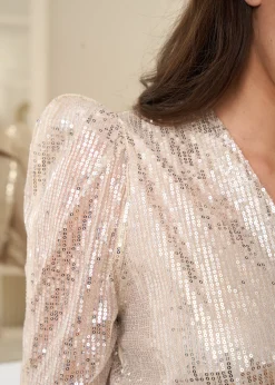Online Motus Boutique Top Agathe Beige-TopAgathe