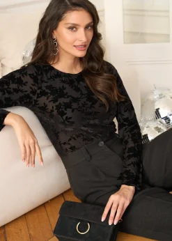Discount Motus Boutique Top Clara Noir-TopClara