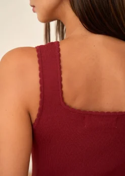 Store Motus Boutique Top Elina Bordeaux-TopElina