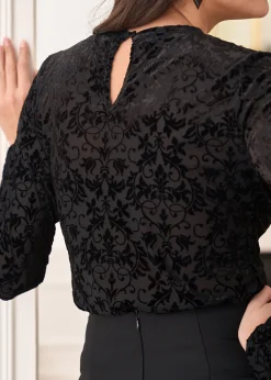 Sale Motus Boutique Top Roxane Noir-TopRoxane