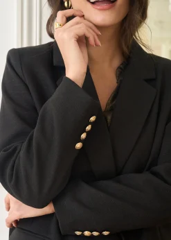 Fashion Motus Boutique Veste Adam Noir-VesteAdam