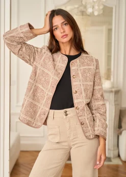 Sale Motus Boutique Veste Aiko Taupe-VesteAiko