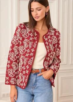 Hot Motus Boutique Veste Aiko Bordeaux-VesteAiko