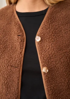 Store Motus Boutique Veste Ayla Camel-GiletAyla