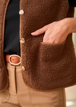 Store Motus Boutique Veste Ayla Camel-GiletAyla