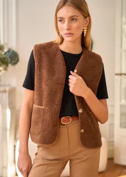 Store Motus Boutique Veste Ayla Camel-GiletAyla