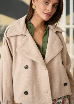 Online Motus Boutique Veste Carla Beige-VesteCarla