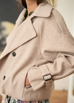 Online Motus Boutique Veste Carla Beige-VesteCarla