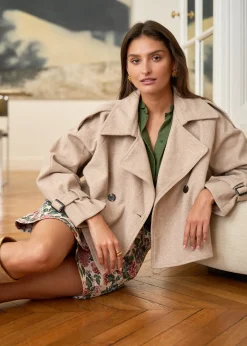 Online Motus Boutique Veste Carla Beige-VesteCarla