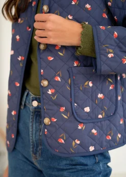 Cheap Motus Boutique Veste Edith ImpriméFondMarine-VesteEdith
