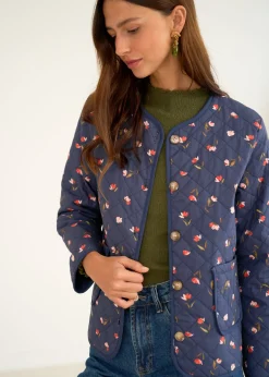 Cheap Motus Boutique Veste Edith ImpriméFondMarine-VesteEdith