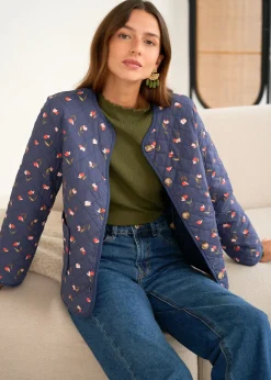Cheap Motus Boutique Veste Edith ImpriméFondMarine-VesteEdith