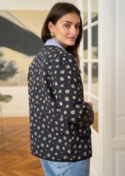 Hot Motus Boutique Veste Edith ImpriméFondNoir-VesteEdith