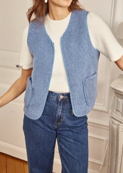 Discount Motus Boutique Veste Gabi Bleu-GiletGabi