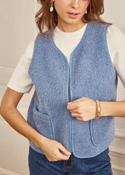Discount Motus Boutique Veste Gabi Bleu-GiletGabi