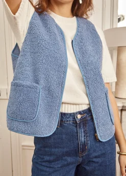 Discount Motus Boutique Veste Gabi Bleu-GiletGabi
