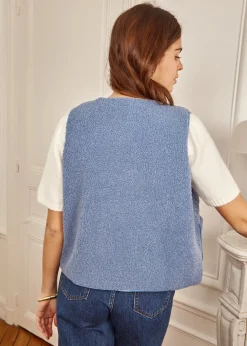Discount Motus Boutique Veste Gabi Bleu-GiletGabi