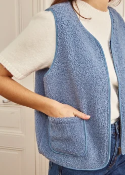 Discount Motus Boutique Veste Gabi Bleu-GiletGabi