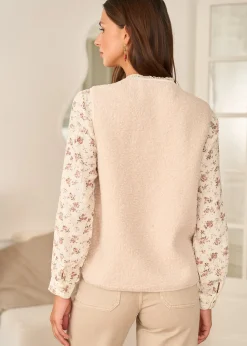 Clearance Motus Boutique Veste Harper Beige-GiletHarper