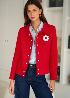 Best Motus Boutique Veste Isolde Rouge-VesteIsolde