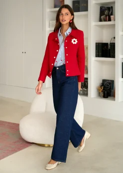 Best Motus Boutique Veste Isolde Rouge-VesteIsolde