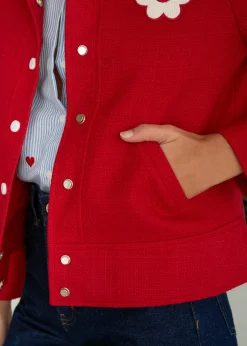 Best Motus Boutique Veste Isolde Rouge-VesteIsolde