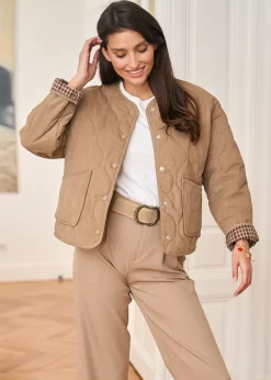Online Motus Boutique Veste Lia Taupe-VesteLia