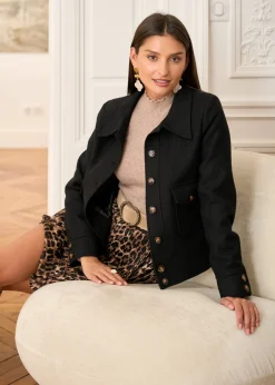 Best Motus Boutique Veste Louisa Noir-VesteLouisa