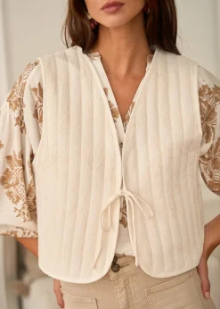 Best Sale Motus Boutique Veste Mila Ivoire-GiletMila