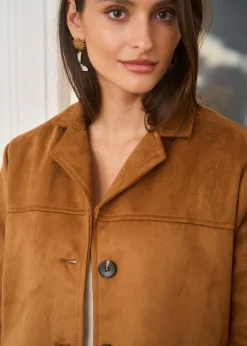 Shop Motus Boutique Veste Nina Camel-VesteNina