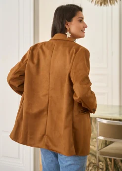 Shop Motus Boutique Veste Nina Camel-VesteNina