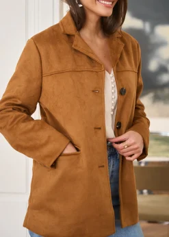 Shop Motus Boutique Veste Nina Camel-VesteNina