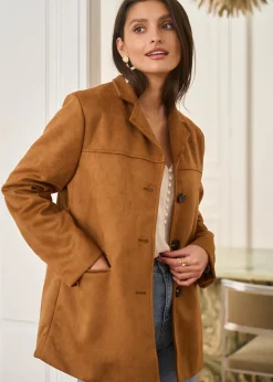 Shop Motus Boutique Veste Nina Camel-VesteNina