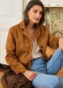 Shop Motus Boutique Veste Nina Camel-VesteNina