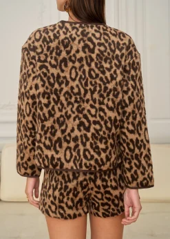 Cheap Motus Boutique Veste Noa Léopard-VesteNoa