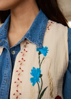 Best Sale Motus Boutique Veste Rico Beige-GiletRico