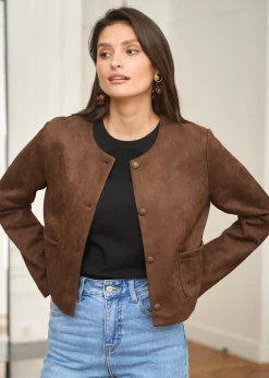 Best Motus Boutique Veste Séréna Choco-VesteSéréna