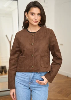 Best Motus Boutique Veste Séréna Choco-VesteSéréna