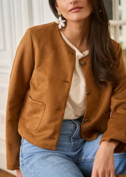 Hot Motus Boutique Veste Séréna Camel-VesteSéréna