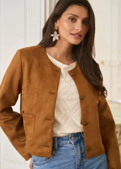 Hot Motus Boutique Veste Séréna Camel-VesteSéréna