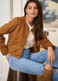 Hot Motus Boutique Veste Séréna Camel-VesteSéréna