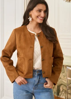 Hot Motus Boutique Veste Séréna Camel-VesteSéréna