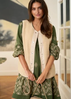Store Motus Boutique Veste Swan Beige-VesteSwan