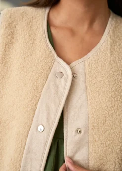 Store Motus Boutique Veste Swan Beige-VesteSwan
