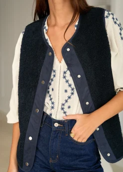Best Motus Boutique Veste Swan Bleu-VesteSwan
