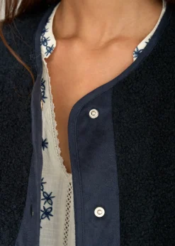 Best Motus Boutique Veste Swan Bleu-VesteSwan